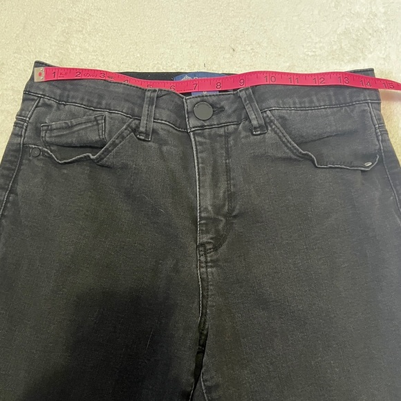 Democracy "Ab"Solution Charcoal Black Skinny Jean - Size 8 (29") - Picture 3 of 10